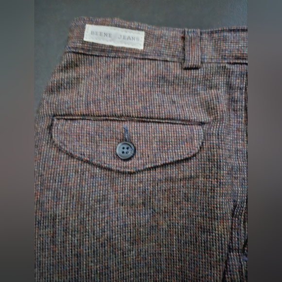 NWOT - Vintage Geoffrey Beene Wool Flannel Dress Pants - Picture 3 of 5